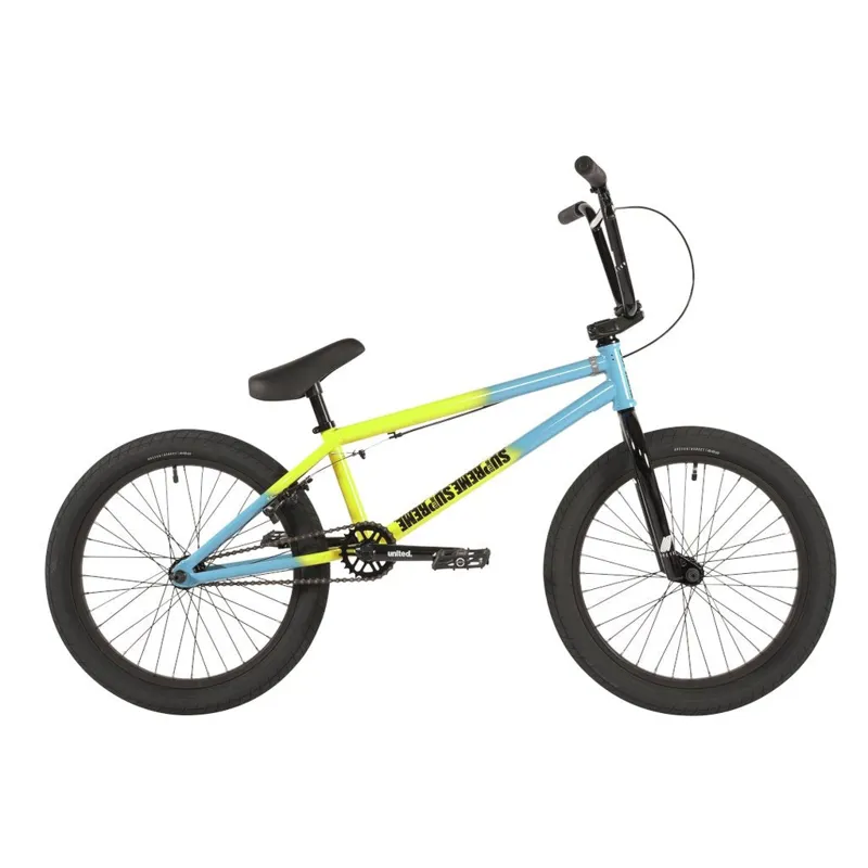 United Supreme 20.75 Yellow/Turquoise Fade